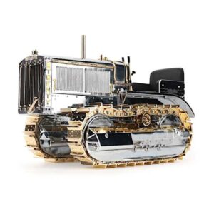 1:16-Scale Caterpillar Model 20 Golden-Tone Diecast Tractor