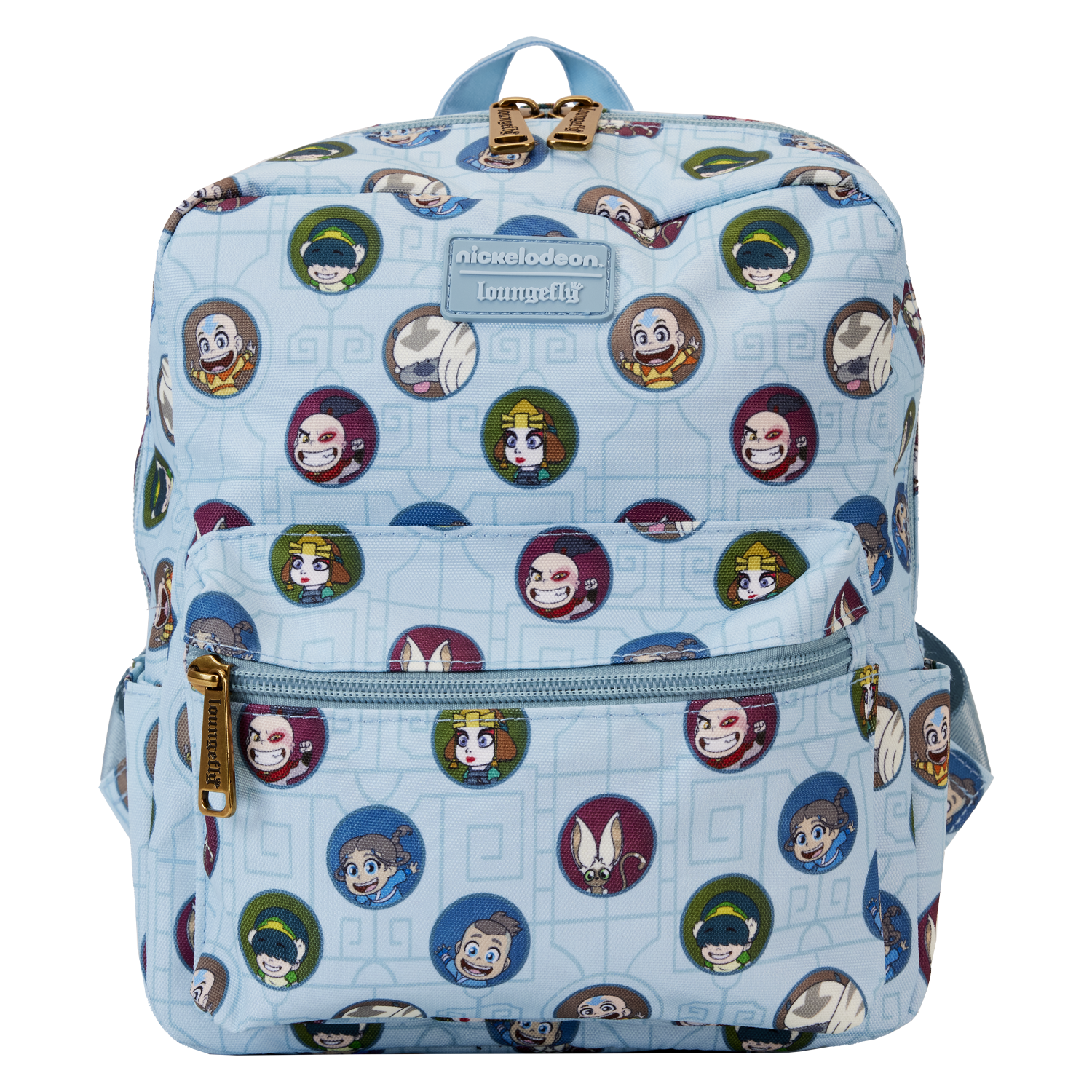 Avatar: The Last Airbender All-Over Print Nylon Square Mini Backpack | Officially Licensed | Loungefly