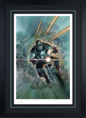 Captain America: Man Out of Time Art Print by Alex Ross Art