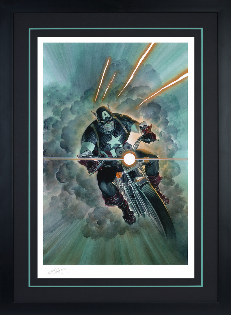 Captain America: Man Out of Time Art Print by Alex Ross Art