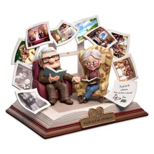 Disney And Pixar's UP Illuminating Adventure Book Figurine