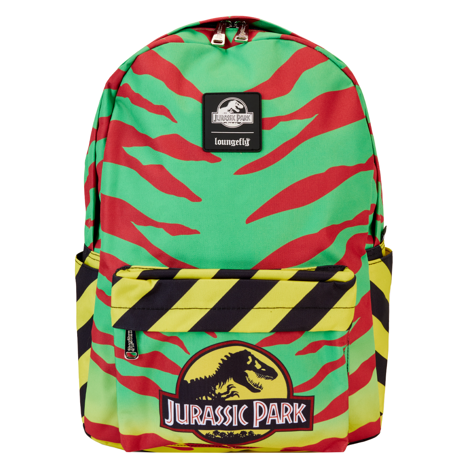 Jurassic Park Tour Vehicle Print Nylon Full-Size Backpack | Officially Licensed | Loungefly