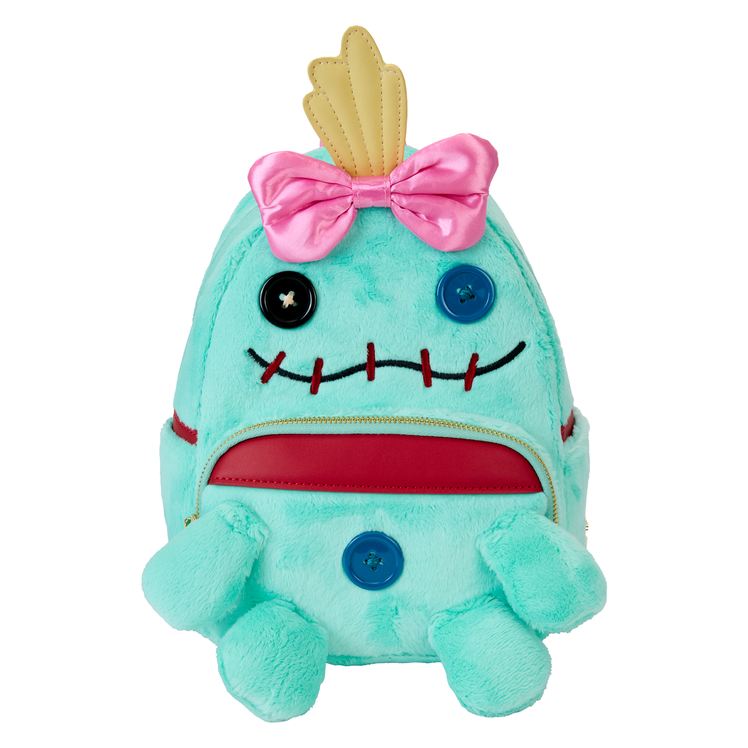 Limited Edition Lilo & Stitch Scrump Plush Cosplay Mini Backpack | Officially Licensed | Plastic/Vegan Leather | Loungefly