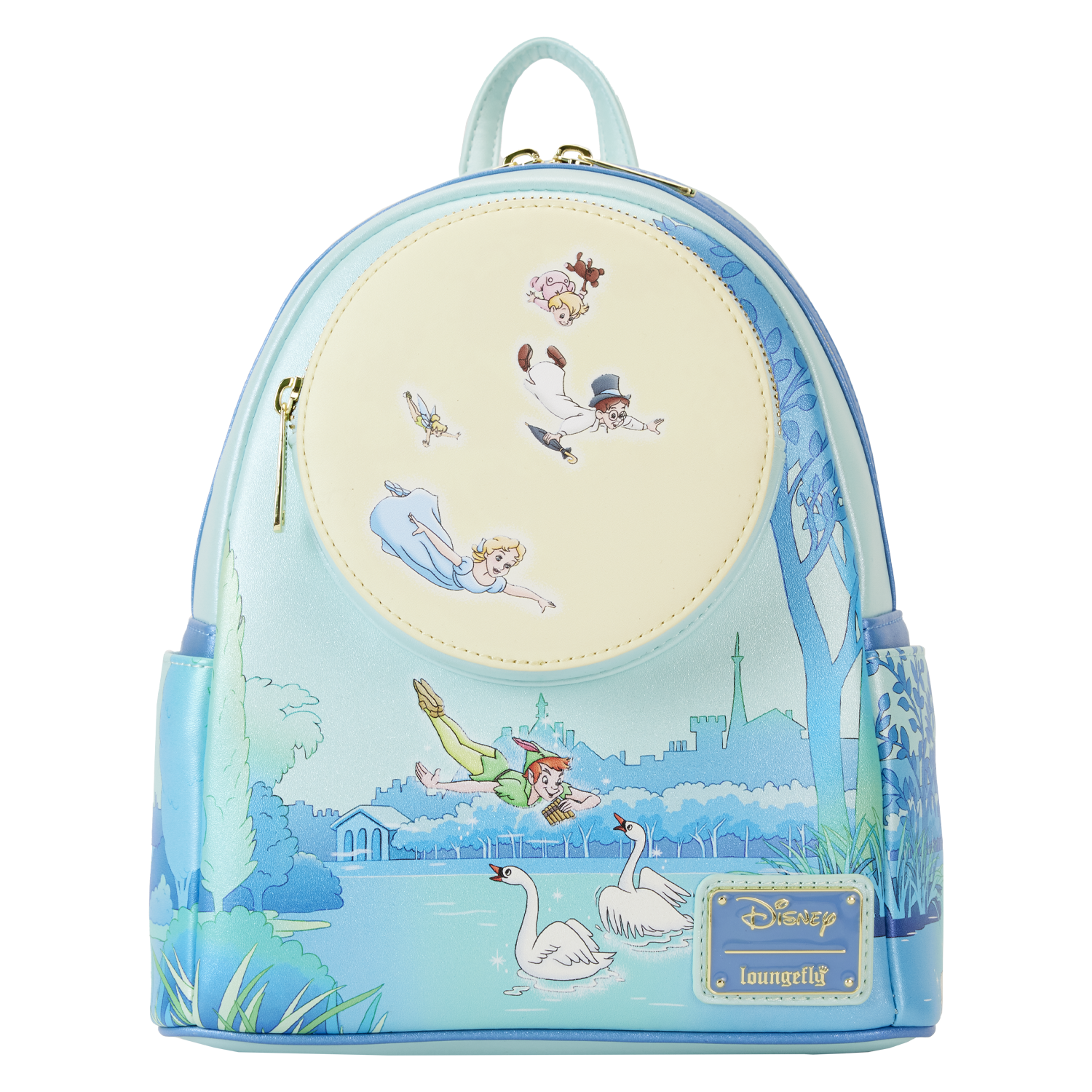 Peter Pan You Can Fly Glow Mini Backpack | Officially Licensed | Plastic/Vegan Leather | Loungefly