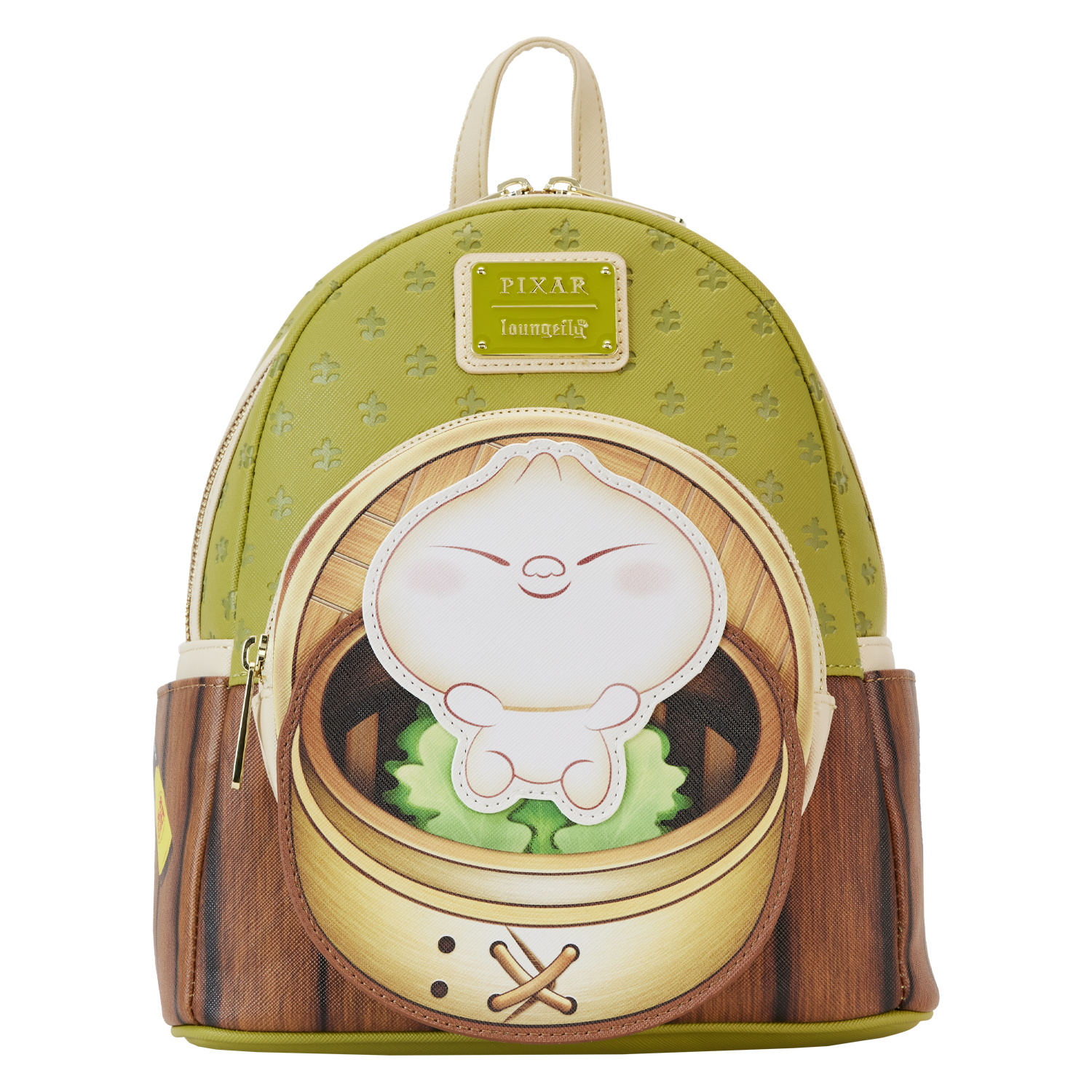 Pixar Shorts Bao Bamboo Steamer Basket Mini Backpack | Officially Licensed | Plastic/Vegan Leather | Loungefly