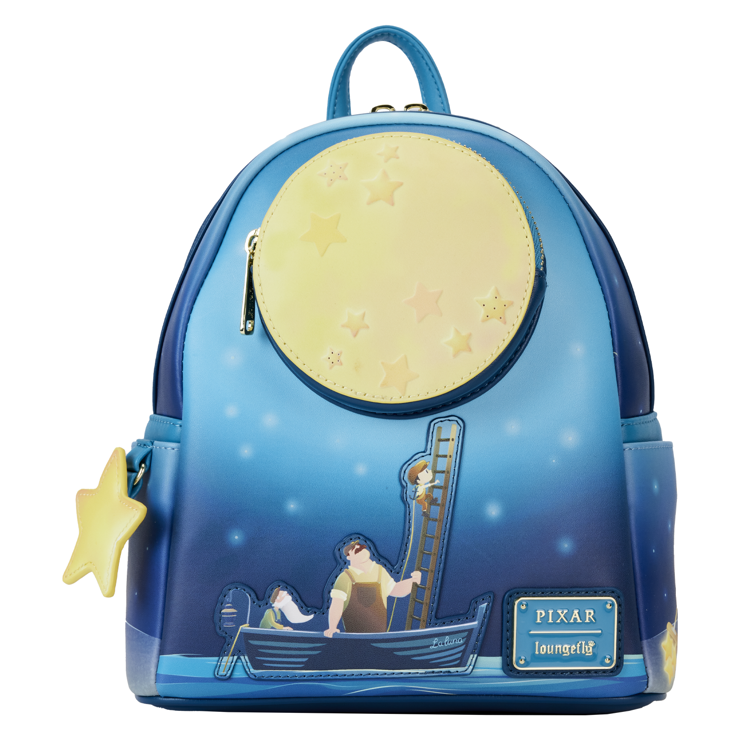 Pixar Shorts La Luna Moon Light Up Mini Backpack | Officially Licensed | Plastic/Vegan Leather | Loungefly