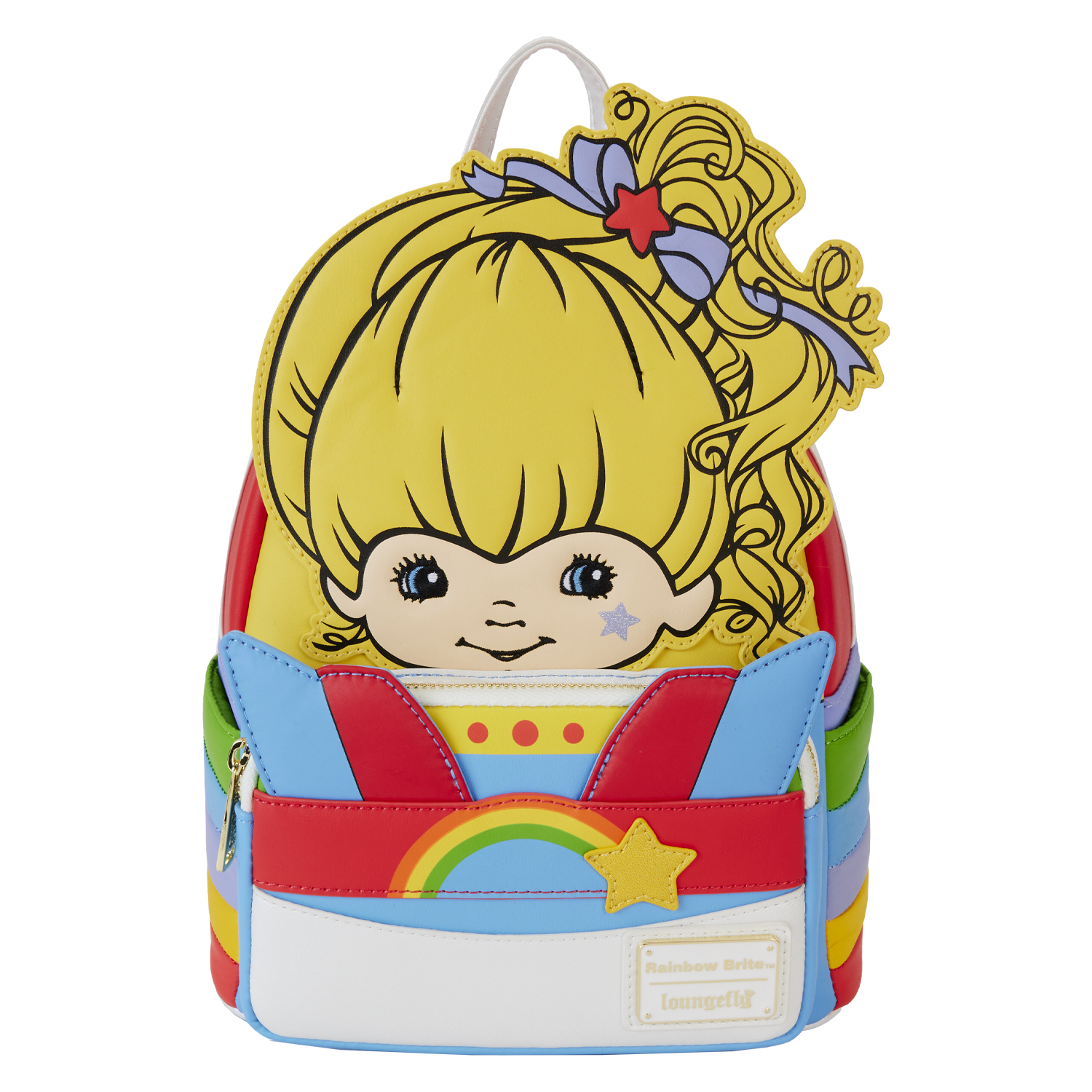 Rainbow Brite Cosplay Mini Backpack | Officially Licensed | Plastic/Vegan Leather | Loungefly