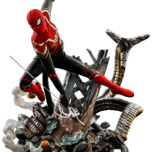 Spider-Man (Integrated Suit) Deluxe Version Sixth Scale Figure by Hot Toys