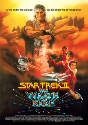 Star Trek II: The Wrath of Khan Movie Poster by Vice Press