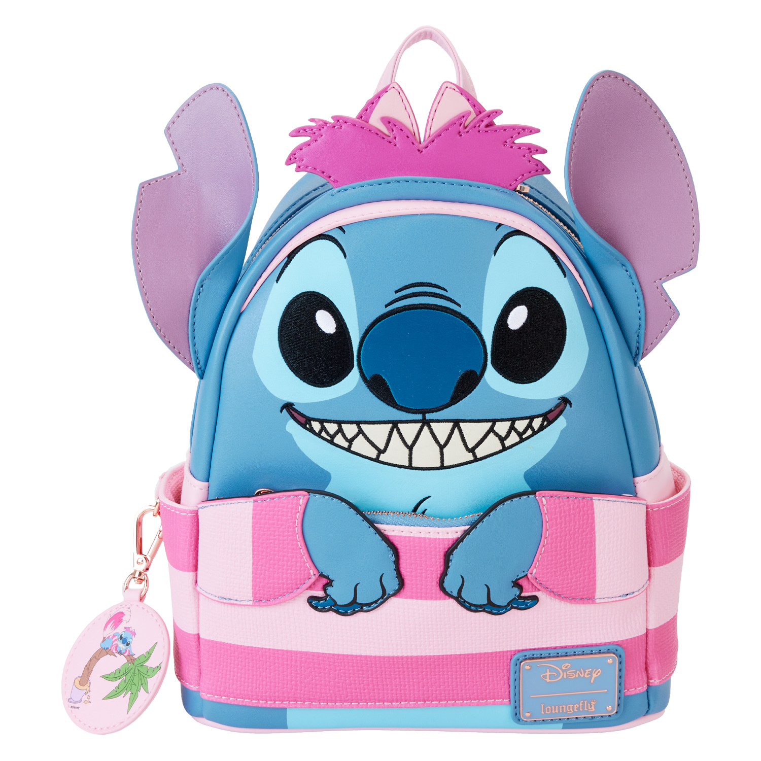 Stitch In Cheshire Cat Costume Exclusive Cosplay Mini Backpack | Officially Licensed | Plastic/Vegan Leather | Loungefly