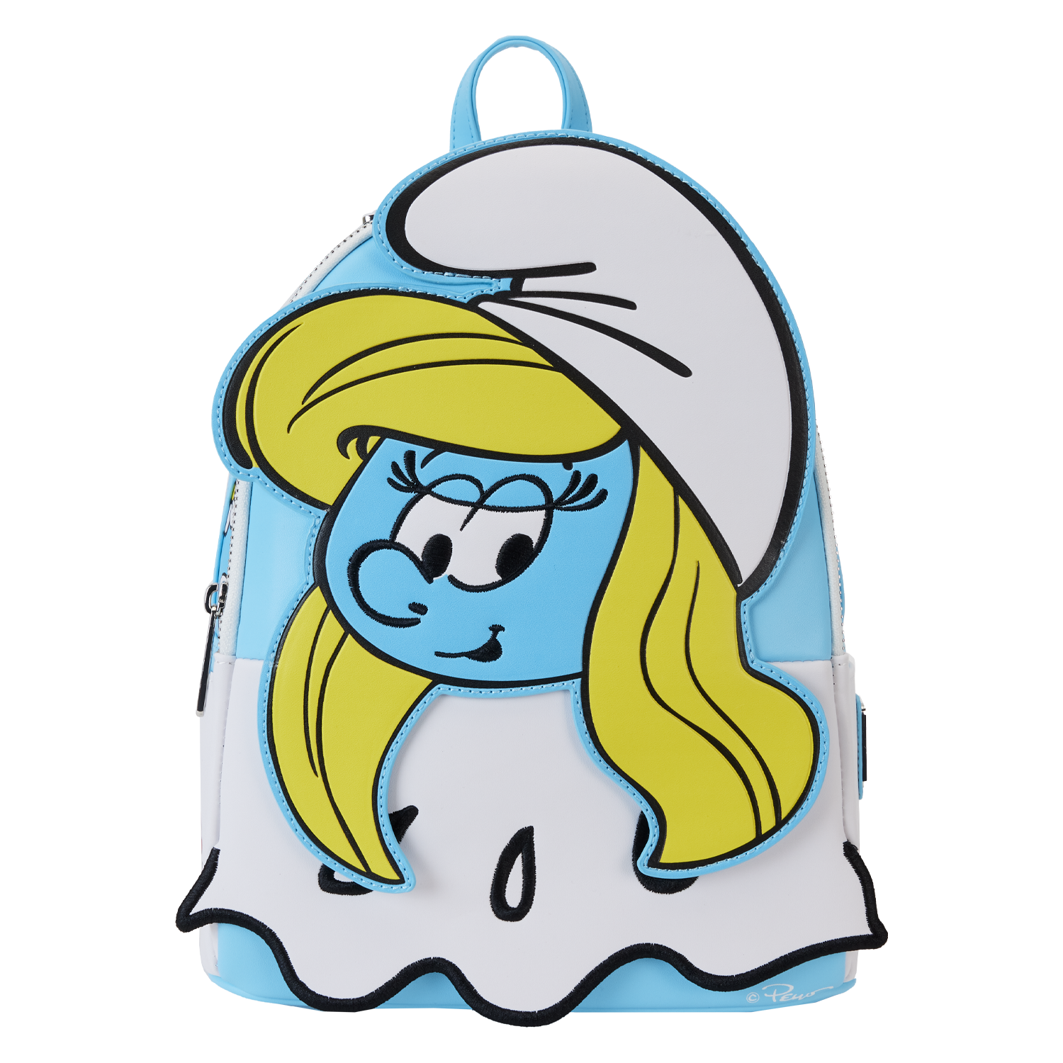 The Smurfs Smurfette Cosplay Mini Backpack | Officially Licensed | Plastic/Vegan Leather | Loungefly