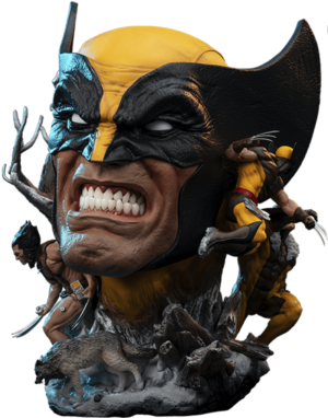 Wolverine (Deluxe Edition) Fine Art Bust by PCS
